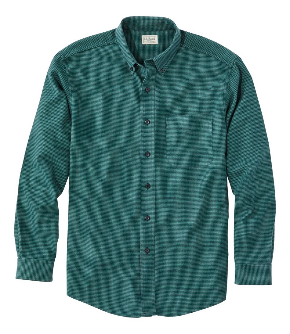 Men's Wicked Good Flannel Shirt, Traditional Fit, Houndstooth | L.L.Bean near me