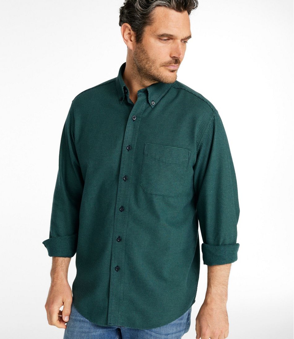 Men's Wicked Good Flannel Shirt, Traditional Fit, Houndstooth | L.L.Bean near me