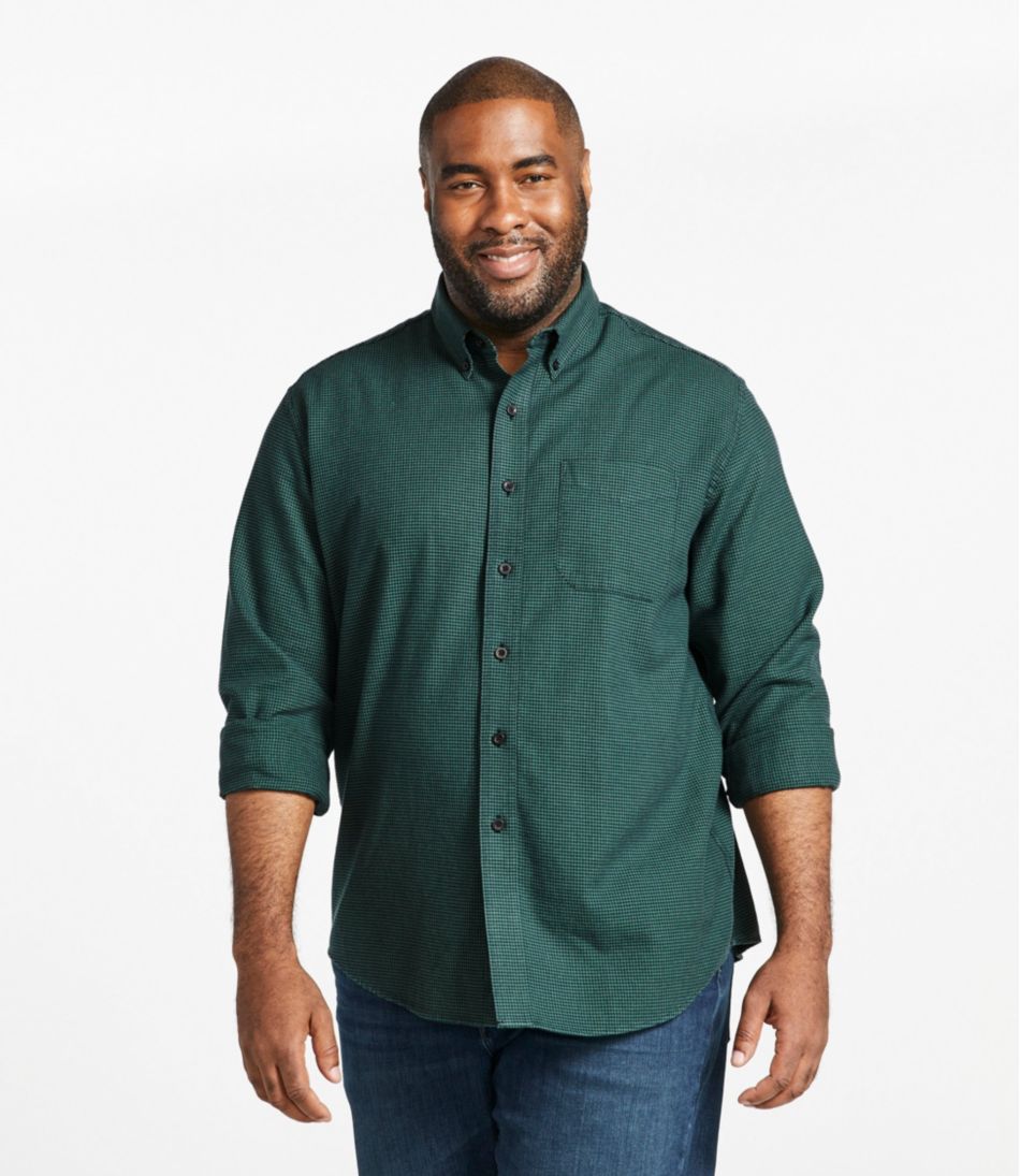 Men's Wicked Good Flannel Shirt, Traditional Fit, Houndstooth | L.L.Bean near me