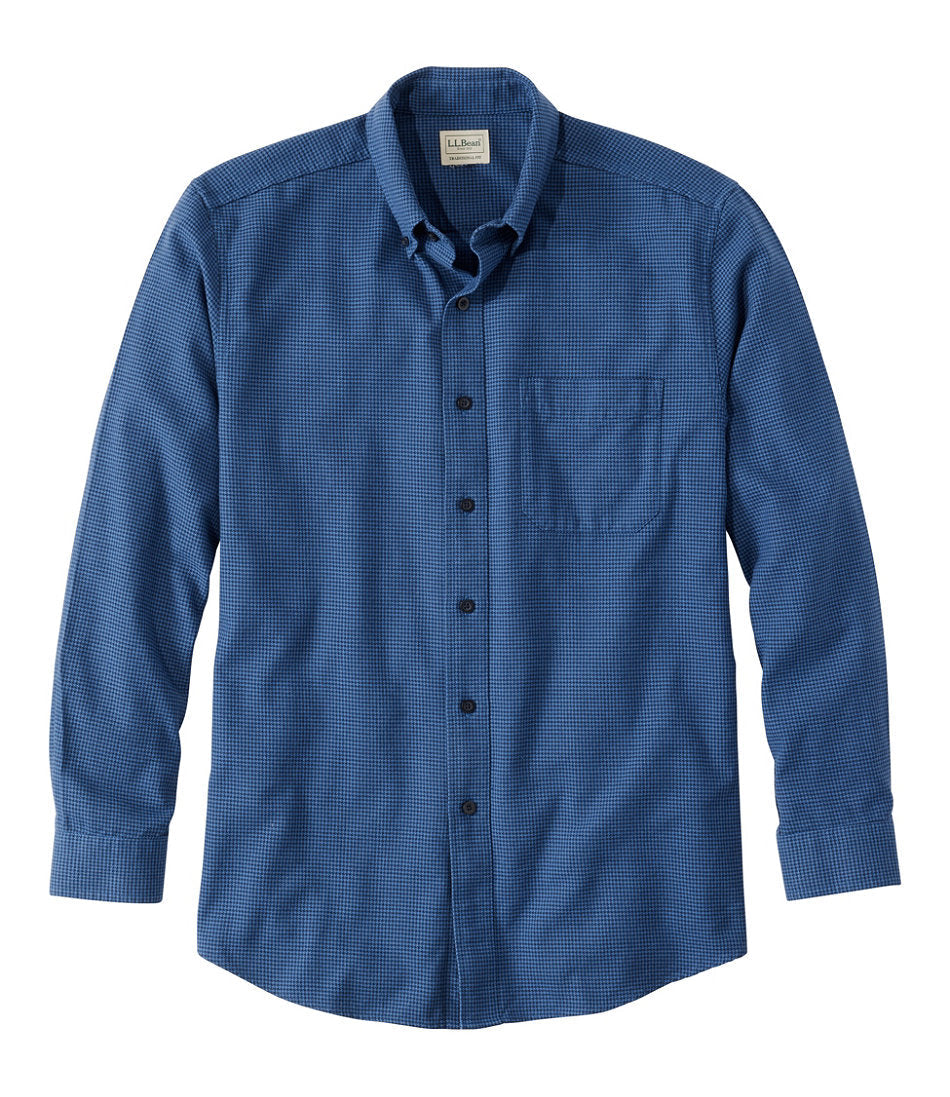 Men's Wicked Good Flannel Shirt, Traditional Fit, Houndstooth | L.L.Bean near me - US 6464