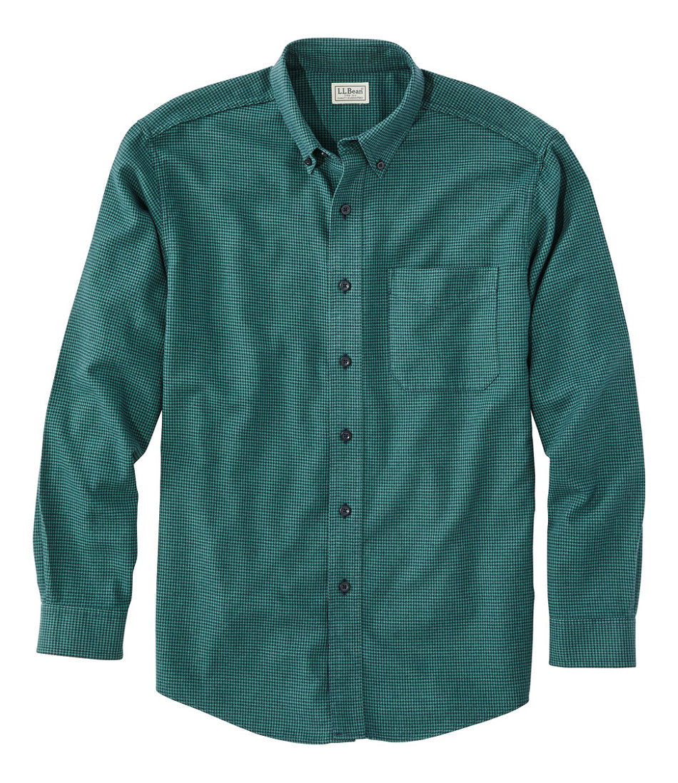 Men's Wicked Good Flannel Shirt, Traditional Fit, Houndstooth | L.L.Bean near me - US 6464