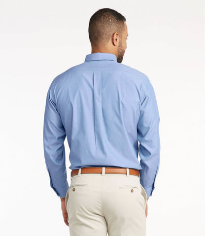 Men's Wrinkle-Free Pinpoint Oxford Cloth Shirt, Traditional Fit | L.L.Bean sale