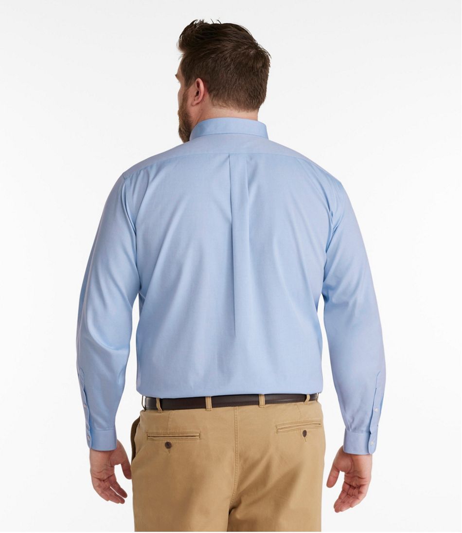 Men's Wrinkle-Free Pinpoint Oxford Cloth Shirt, Traditional Fit | L.L.Bean sale
