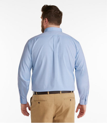 Men's Wrinkle-Free Pinpoint Oxford Cloth Shirt, Traditional Fit | L.L.Bean sale