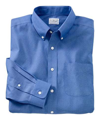 Men's Wrinkle-Free Pinpoint Oxford Cloth Shirt, Traditional Fit | L.L.Bean sale - US 6641
