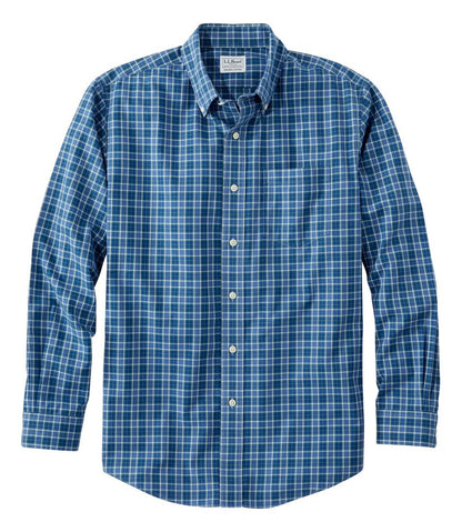 Men's Wrinkle-Free Kennebunk Sport Shirt, Slightly Fitted Check | L.L.Bean for sale
