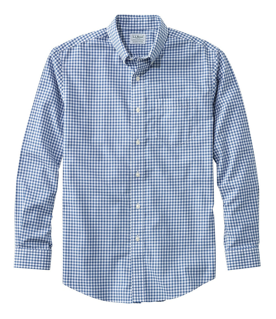 Men's Wrinkle-Free Kennebunk Sport Shirt, Slightly Fitted Check | L.L.Bean for sale - US 2692
