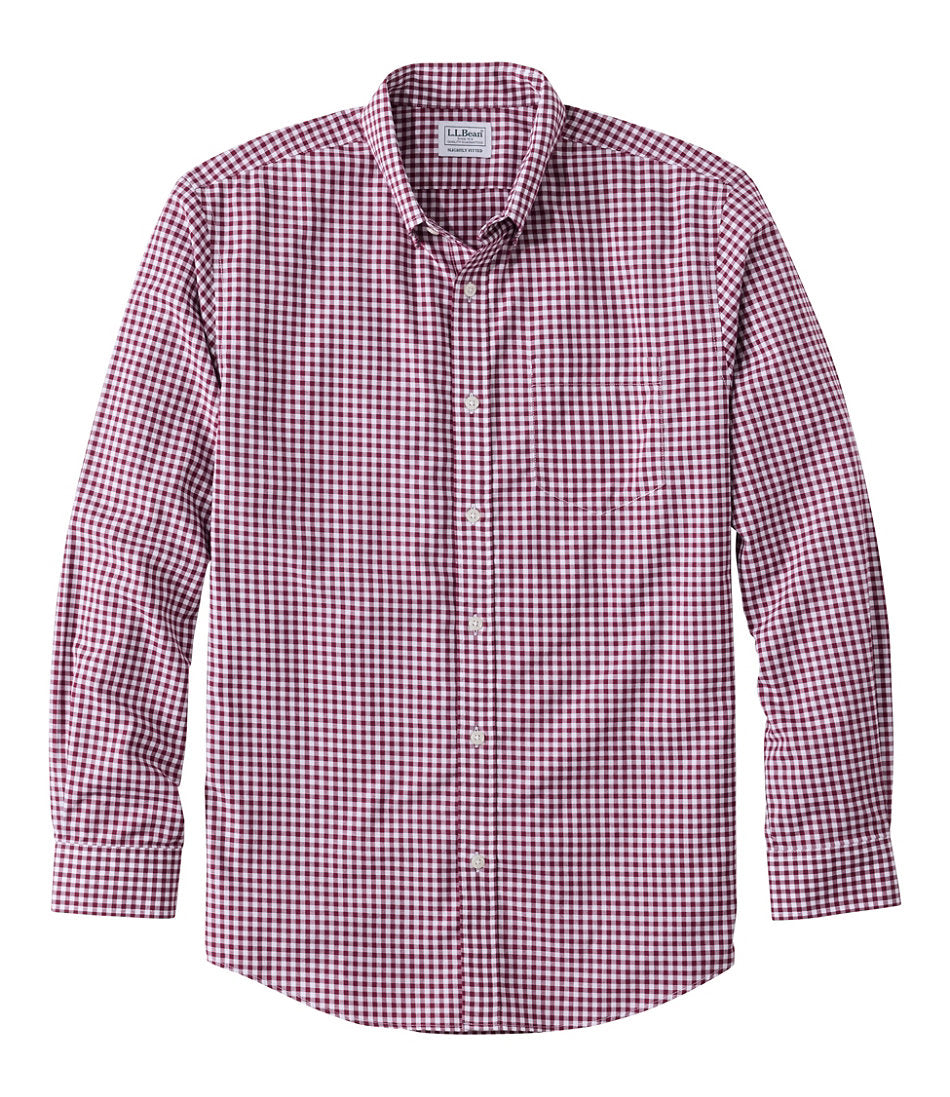 Men's Wrinkle-Free Kennebunk Sport Shirt, Slightly Fitted Check | L.L.Bean for sale - US 2692