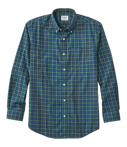 Men's Wrinkle-Free Kennebunk Sport Shirt, Slightly Fitted Check | L.L.Bean for sale - US 2692