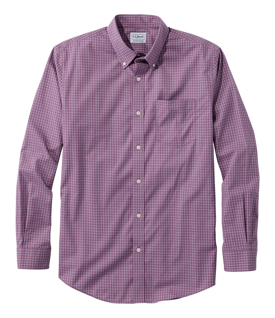 Men's Wrinkle-Free Kennebunk Sport Shirt, Slightly Fitted Check | L.L.Bean for sale - US 2692