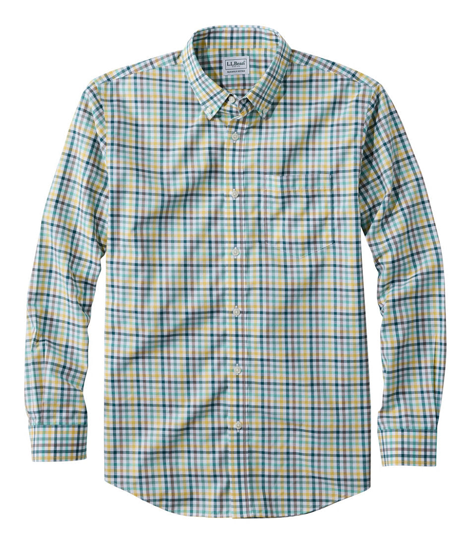 Men's Wrinkle-Free Kennebunk Sport Shirt, Slightly Fitted Check | L.L.Bean for sale - US 2692