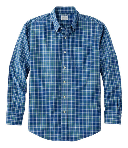 Men's Wrinkle-Free Kennebunk Sport Shirt, Slightly Fitted Check | L.L.Bean for sale - US 2692