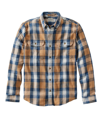 Men's 1912 Field Flannel Shirt, Slightly Fitted Untucked Fit, Plaid | L.L.Bean on sale