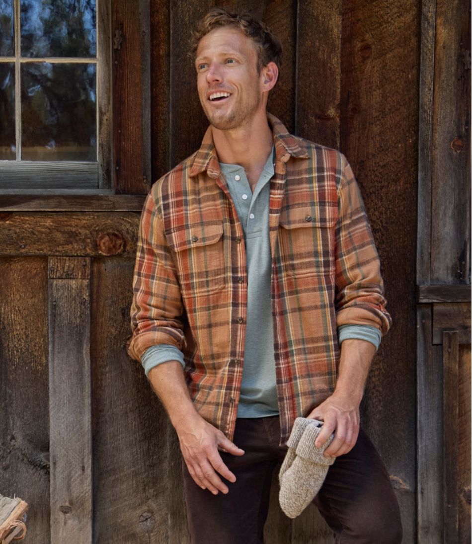 Men's 1912 Field Flannel Shirt, Slightly Fitted Untucked Fit, Plaid | L.L.Bean on sale