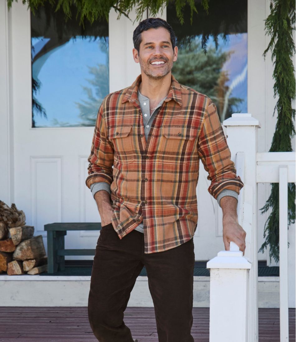 Men's 1912 Field Flannel Shirt, Slightly Fitted Untucked Fit, Plaid | L.L.Bean on sale