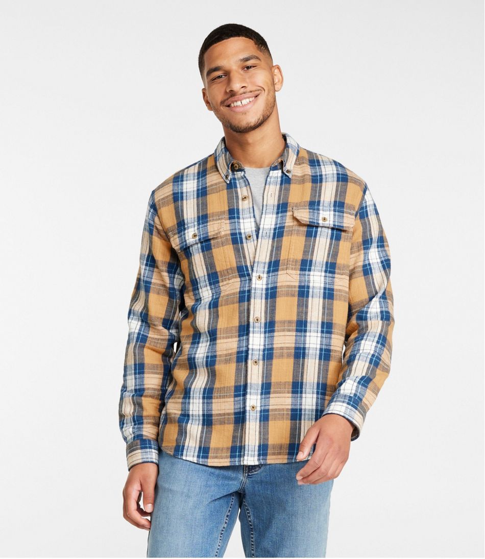 Men's 1912 Field Flannel Shirt, Slightly Fitted Untucked Fit, Plaid | L.L.Bean on sale