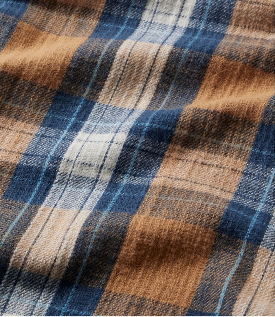 Men's 1912 Field Flannel Shirt, Slightly Fitted Untucked Fit, Plaid | L.L.Bean on sale