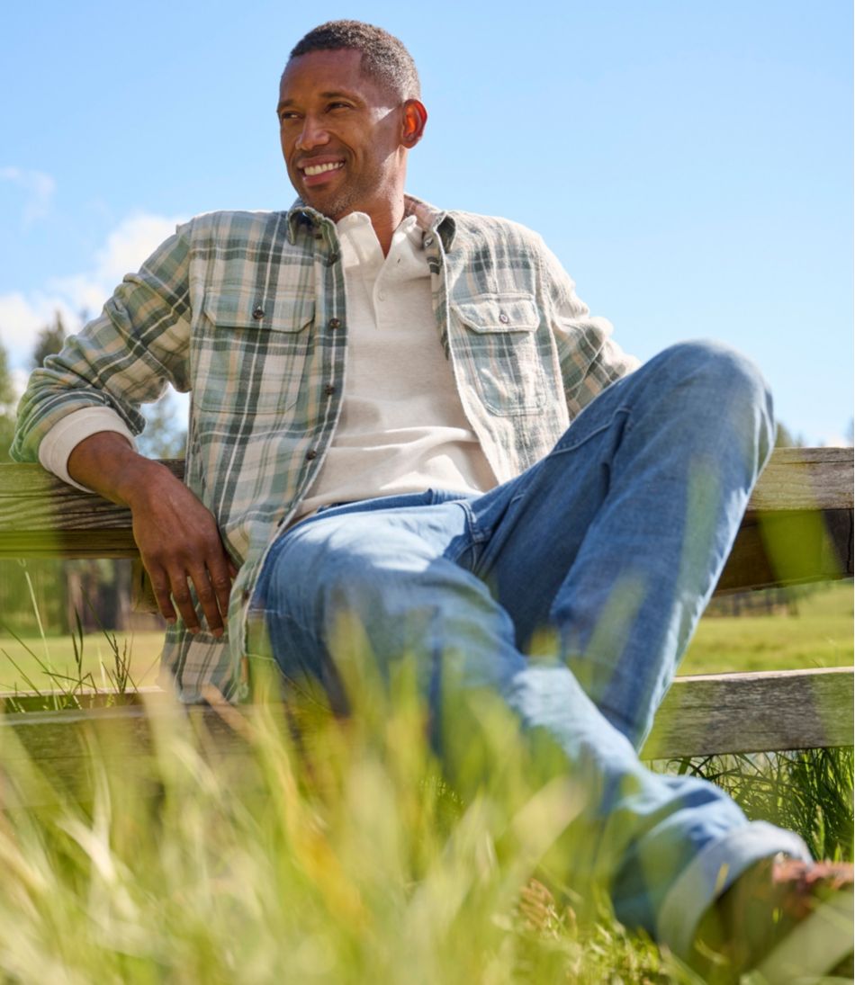 Men's 1912 Field Flannel Shirt, Slightly Fitted Untucked Fit, Plaid | L.L.Bean on sale