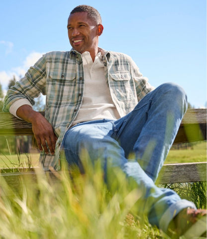 Men's 1912 Field Flannel Shirt, Slightly Fitted Untucked Fit, Plaid | L.L.Bean on sale