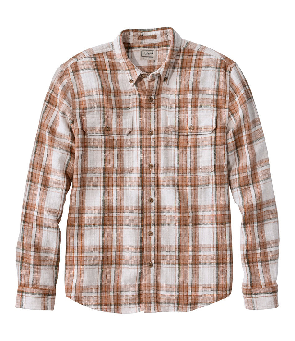 Men's 1912 Field Flannel Shirt, Slightly Fitted Untucked Fit, Plaid | L.L.Bean on sale - US 8697