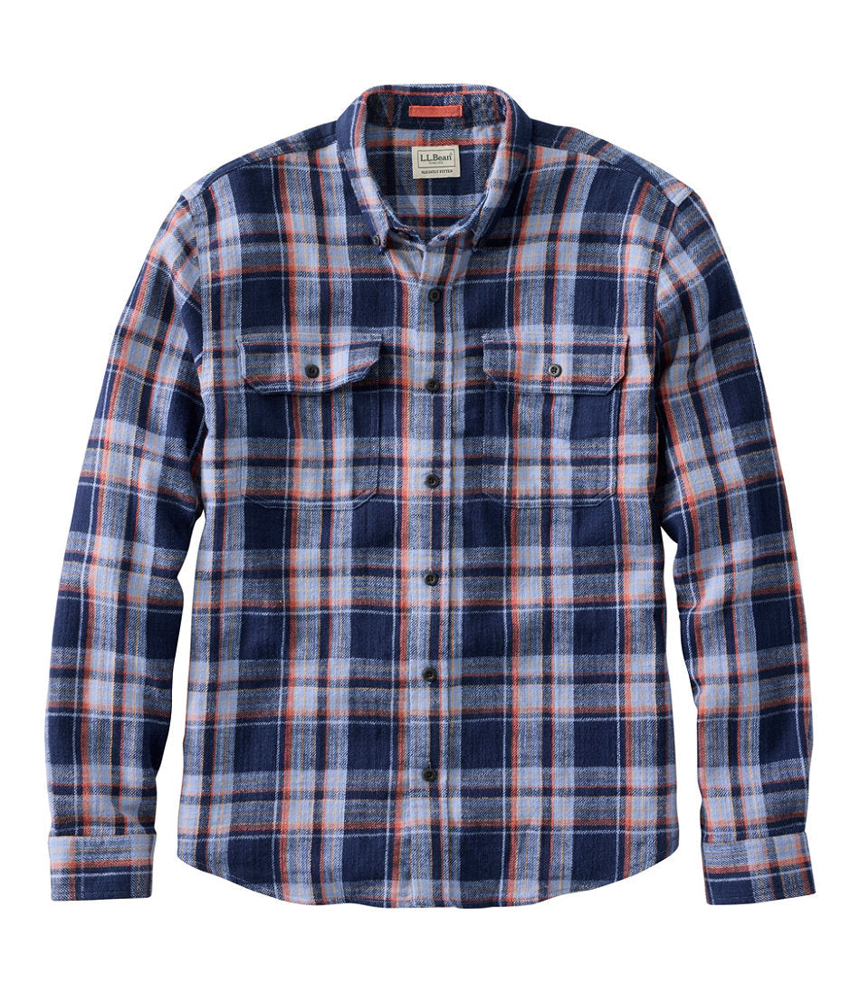 Men's 1912 Field Flannel Shirt, Slightly Fitted Untucked Fit, Plaid | L.L.Bean on sale - US 8697