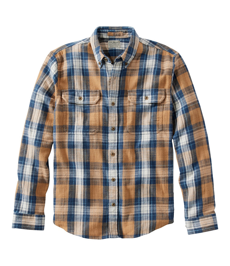 Men's 1912 Field Flannel Shirt, Slightly Fitted Untucked Fit, Plaid | L.L.Bean on sale - US 8697
