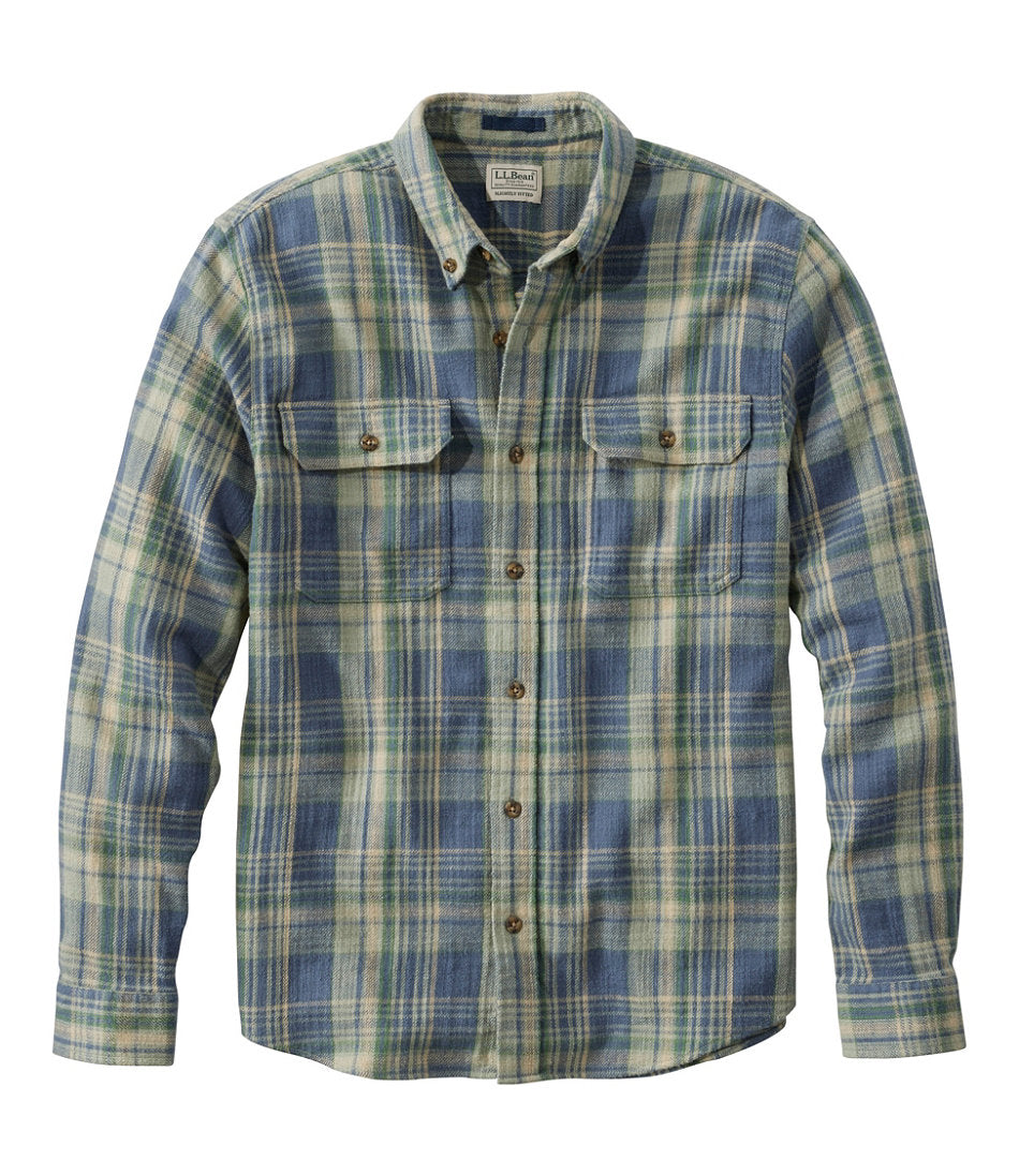 Men's 1912 Field Flannel Shirt, Slightly Fitted Untucked Fit, Plaid | L.L.Bean on sale - US 8697