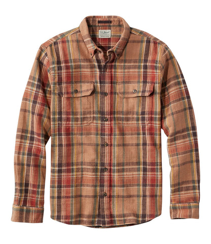 Men's 1912 Field Flannel Shirt, Slightly Fitted Untucked Fit, Plaid | L.L.Bean on sale - US 8697