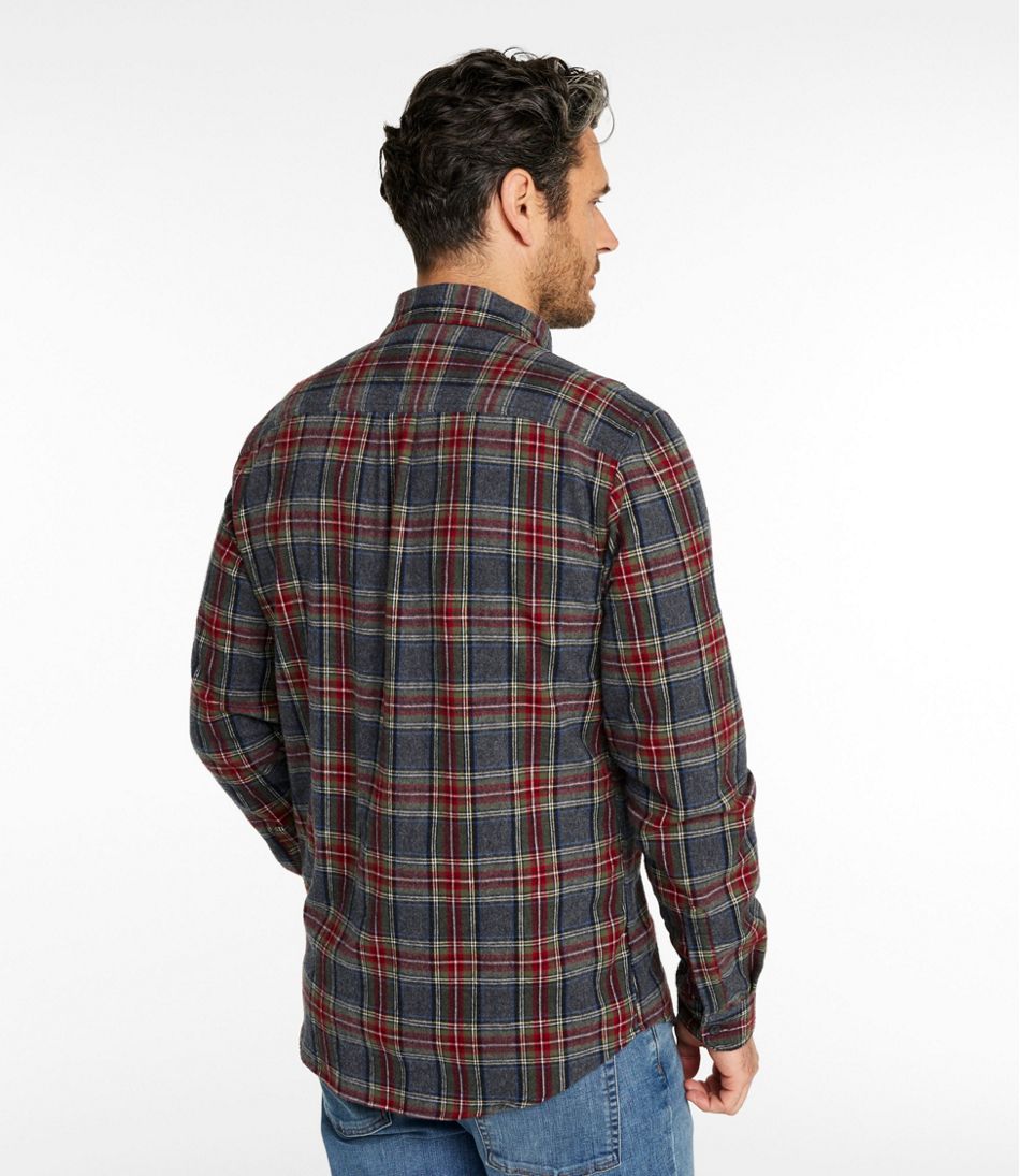 Men's Scotch Plaid Flannel Shirt, Slim Fit | L.L.Bean for sale
