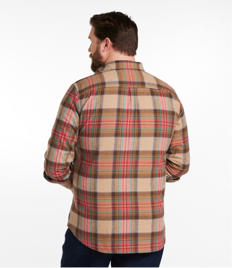 Men's Scotch Plaid Flannel Shirt, Slim Fit | L.L.Bean for sale