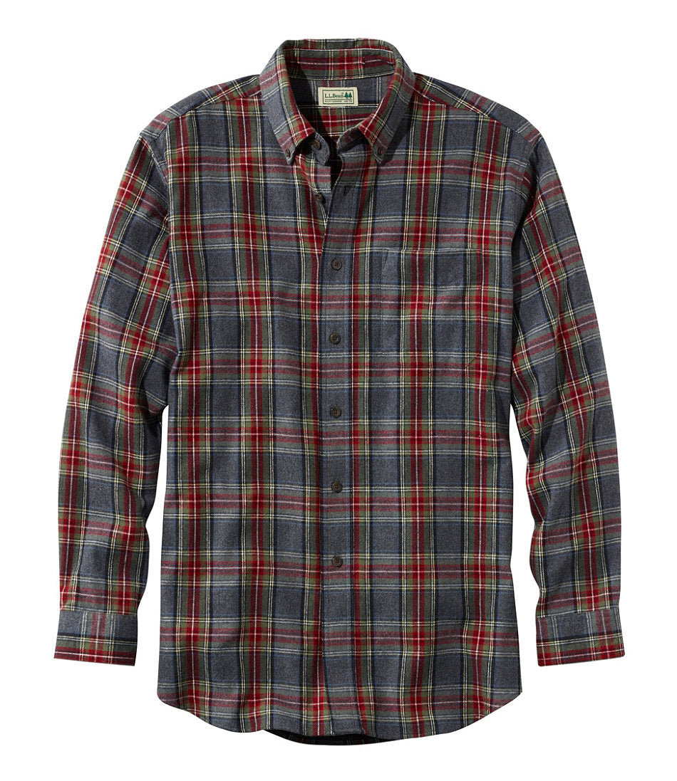 Men's Scotch Plaid Flannel Shirt, Slim Fit | L.L.Bean for sale - US 8303