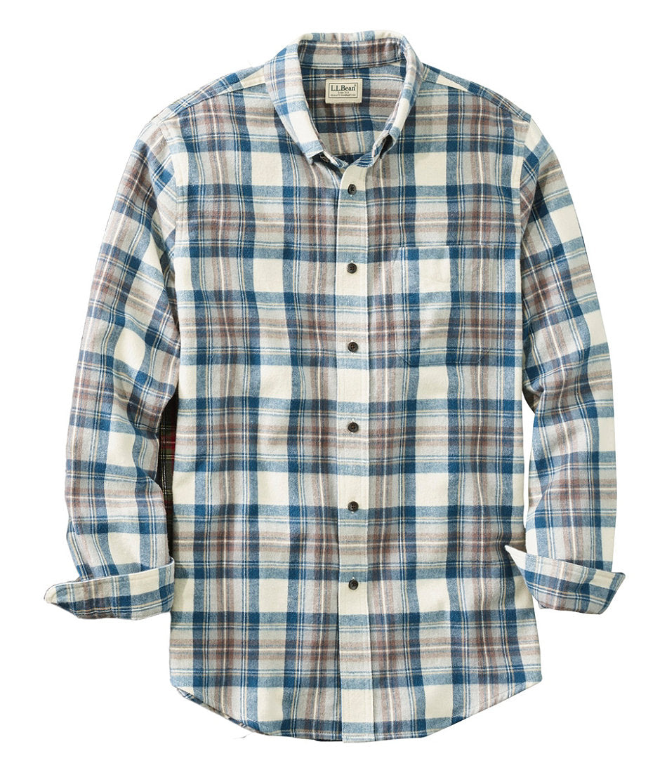 Men's Scotch Plaid Flannel Shirt, Slim Fit | L.L.Bean for sale - US 8303