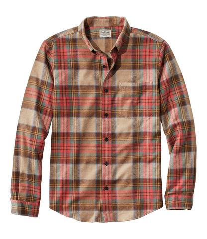 Men's Scotch Plaid Flannel Shirt, Slim Fit | L.L.Bean for sale - US 8303