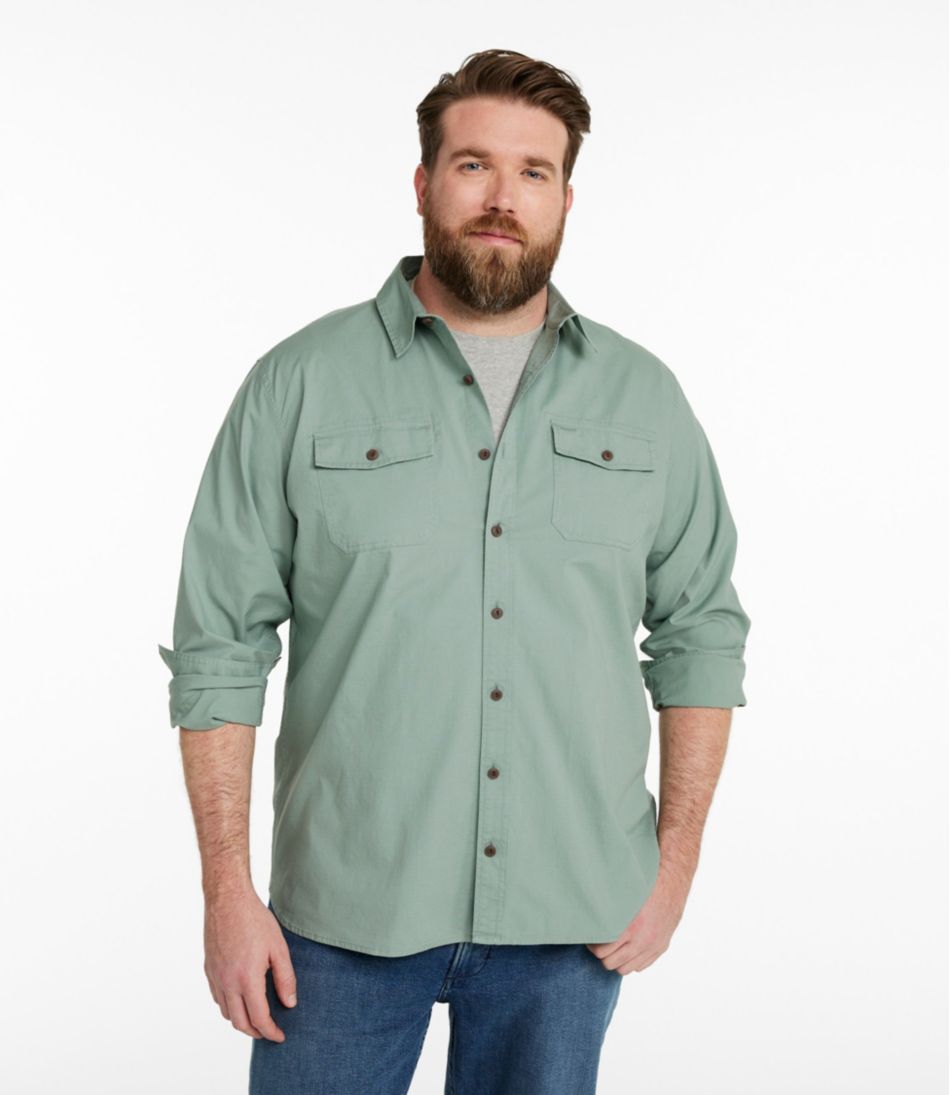 Men's Riverton Ripstop Shirt, Long-Sleeve, Traditional Untucked Fit | L.L.Bean near me