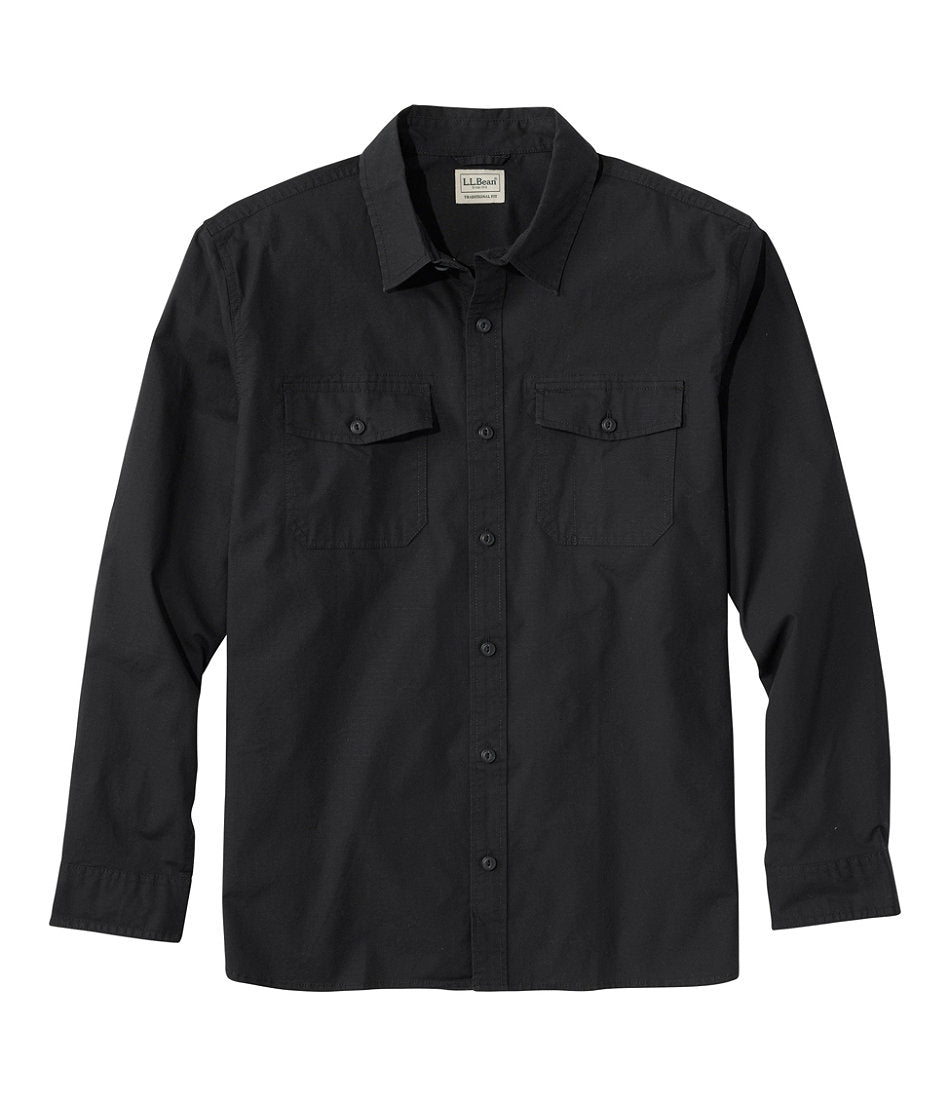 Men's Riverton Ripstop Shirt, Long-Sleeve, Traditional Untucked Fit | L.L.Bean near me - US 1588