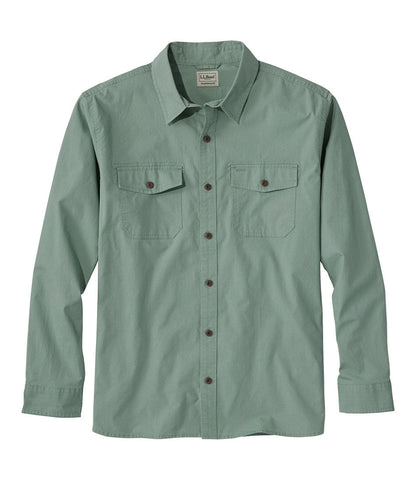 Men's Riverton Ripstop Shirt, Long-Sleeve, Traditional Untucked Fit | L.L.Bean near me - US 1588