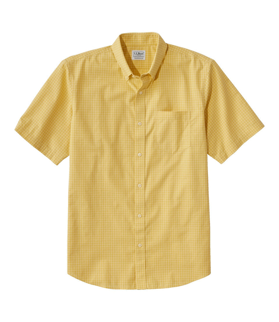 Men's Wrinkle-Free Kennebunk Sport Shirt, Traditional Fit Short-Sleeve Check | L.L.Bean discount - US 2423