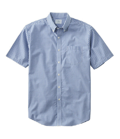 Men's Wrinkle-Free Kennebunk Sport Shirt, Traditional Fit Short-Sleeve Check | L.L.Bean discount - US 2423