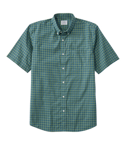 Men's Wrinkle-Free Kennebunk Sport Shirt, Traditional Fit Short-Sleeve Check | L.L.Bean discount - US 2423