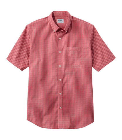 Men's Wrinkle-Free Kennebunk Sport Shirt, Traditional Fit Short-Sleeve Check | L.L.Bean discount - US 2423