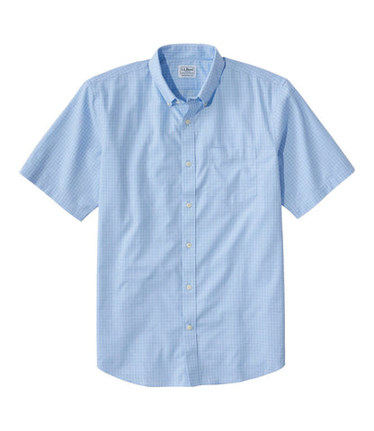 Men's Wrinkle-Free Kennebunk Sport Shirt, Traditional Fit Short-Sleeve Check | L.L.Bean discount - US 2423