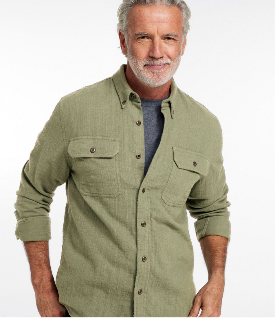 Men's 1912 Field Flannel Shirt, Slightly Fitted Untucked Fit | L.L.Bean for sale