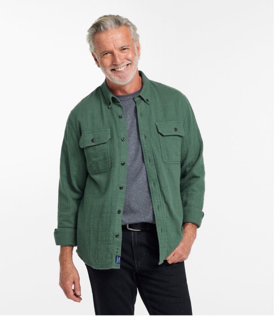 Men's 1912 Field Flannel Shirt, Slightly Fitted Untucked Fit | L.L.Bean for sale