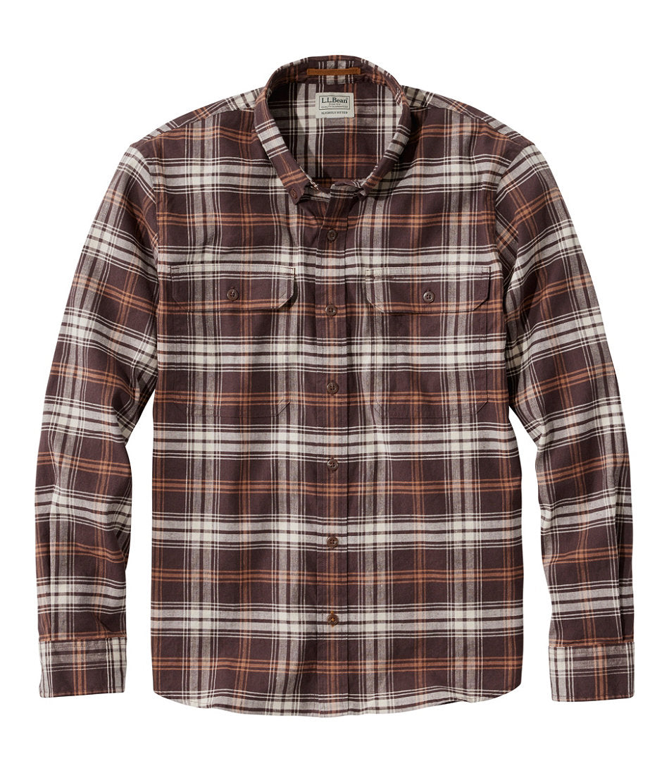 Men's Stonecoast Hemp Shirt, Long-Sleeve, Slightly Fitted Untucked Fit | L.L.Bean on sale - US 1655