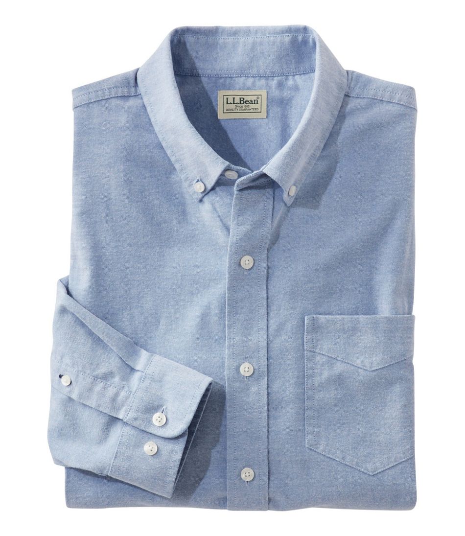 Men's Comfort Stretch® Oxford Shirt, Slightly Fitted Untucked Fit | L.L.Bean near me
