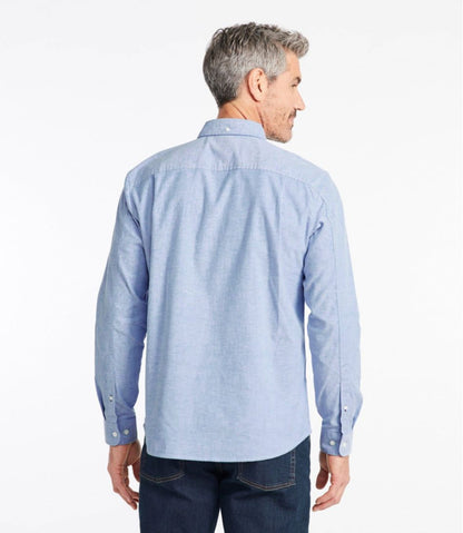 Men's Comfort Stretch® Oxford Shirt, Slightly Fitted Untucked Fit | L.L.Bean near me