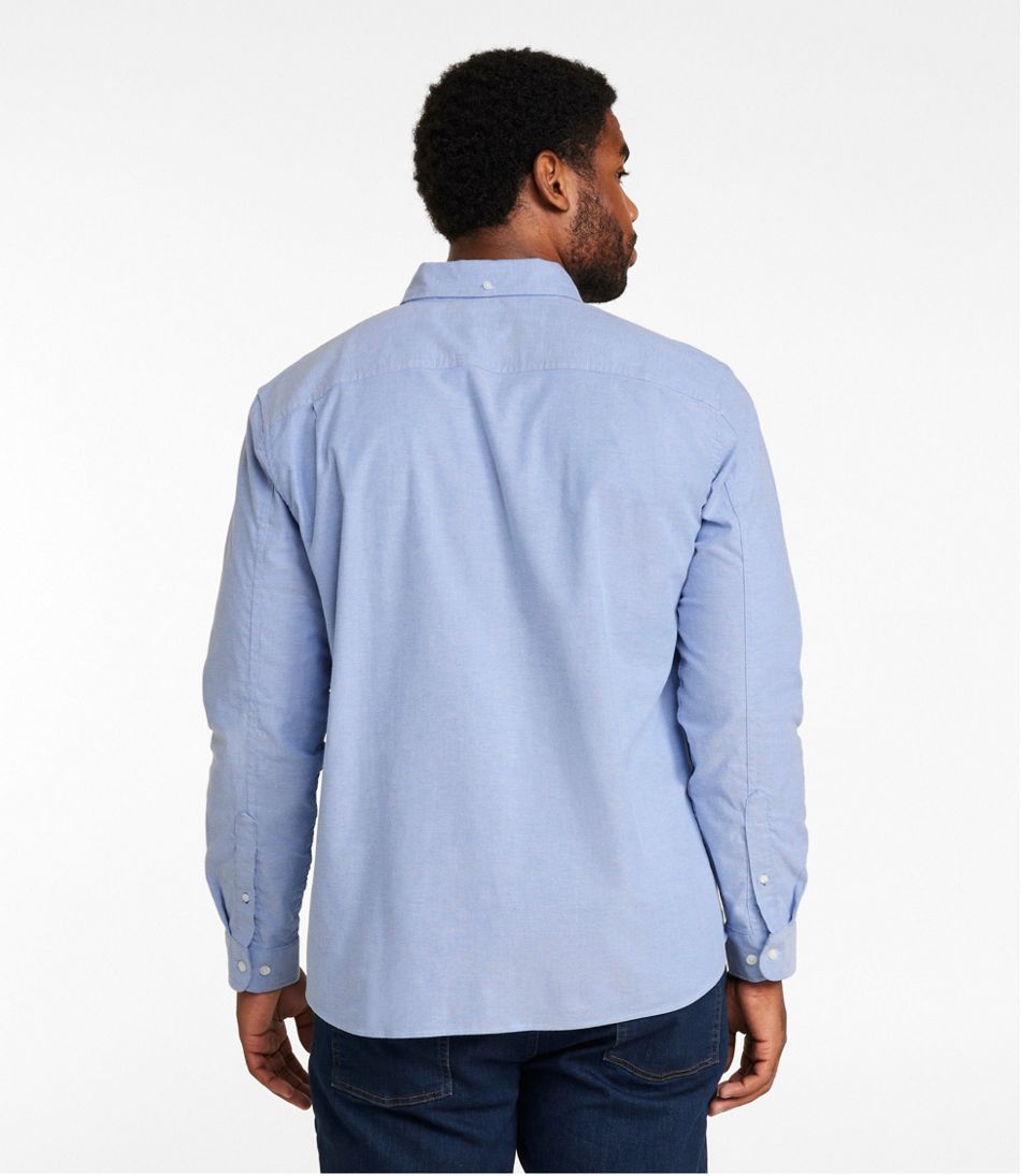 Men's Comfort Stretch® Oxford Shirt, Slightly Fitted Untucked Fit | L.L.Bean near me