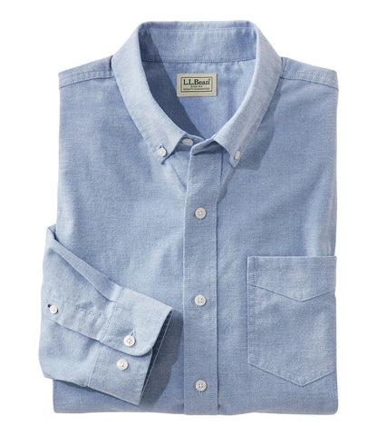 Men's Comfort Stretch® Oxford Shirt, Slightly Fitted Untucked Fit | L.L.Bean near me - US 4992