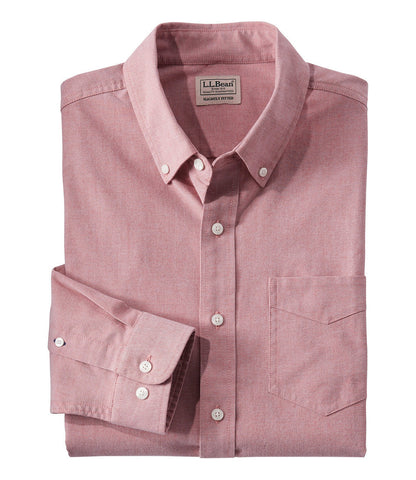 Men's Comfort Stretch® Oxford Shirt, Slightly Fitted Untucked Fit | L.L.Bean near me - US 4992