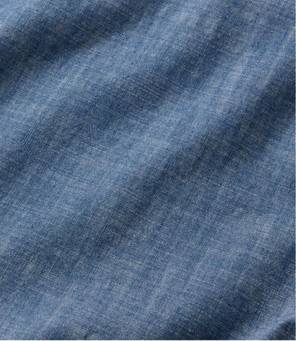 Men's Comfort Stretch® Chambray Shirt, Traditional Untucked Fit, Long-Sleeve | L.L.Bean online